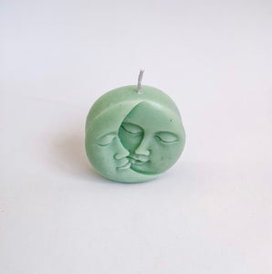 Crescent Moon Candle - Sage